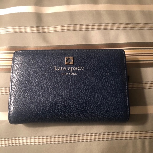 kate spade Handbags - Kate Spade Navy Wallet